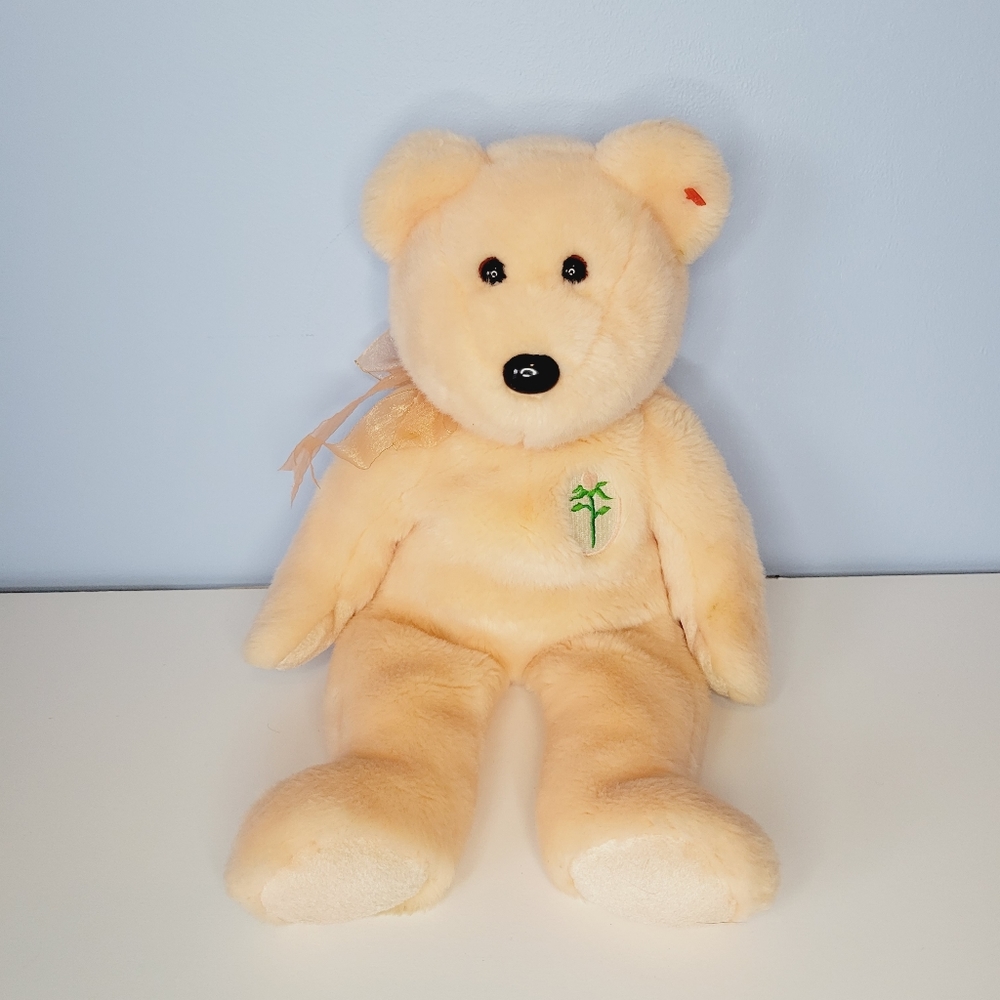 🐢GS Vintage 2001 TY Beanie Babies Buddy Dearest Bear Large 14"